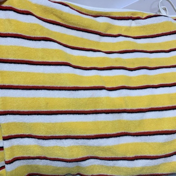 Solid And Striped Terry Shift Dress Swim Cover Up Size XL - Picture 7 of 10